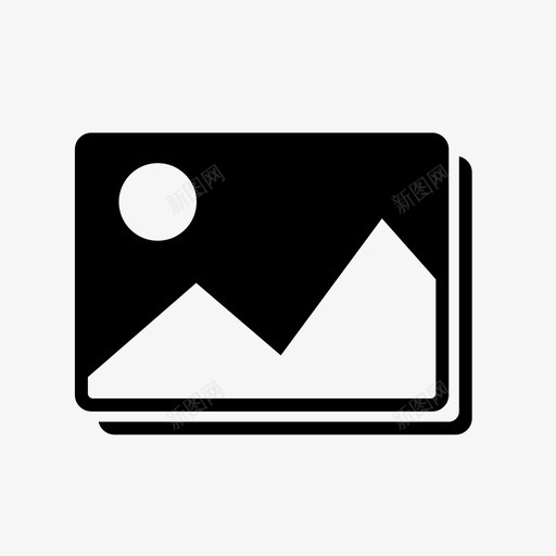 我-icon_我的相框svg_新图网 https://ixintu.com 我-icon_我的相框