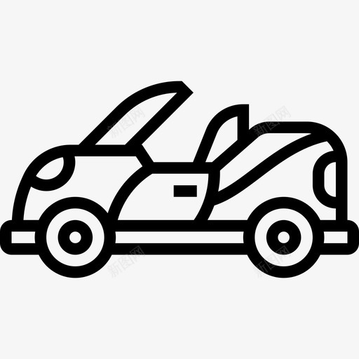 汽车运输和车辆1直线图标svg_新图网 https://ixintu.com 汽车 直线 运输和车辆1