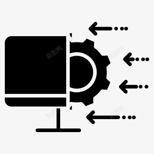 技术人工智能图标svg_新图网 https://ixintu.com 人工 技术 智能 机器