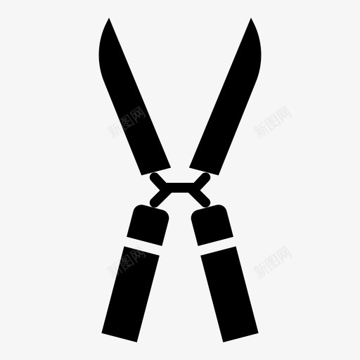 剪农业耕作图标svg_新图网 https://ixintu.com 农业 耕作