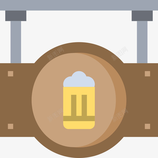 广告酒吧和酒吧8公寓图标svg_新图网 https://ixintu.com 公寓 广告 酒吧
