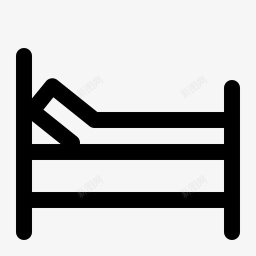 床公寓家具图标svg_新图网 https://ixintu.com 公寓 家具 房子 房间