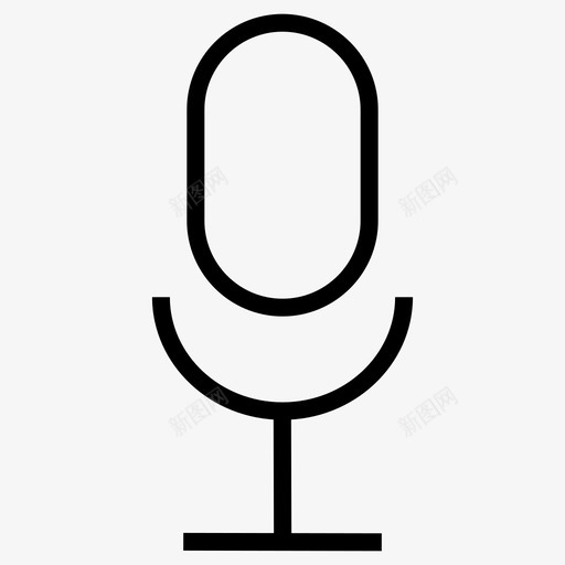麦克风音乐录音室图标svg_新图网 https://ixintu.com 录音室 电子 音乐 麦克风