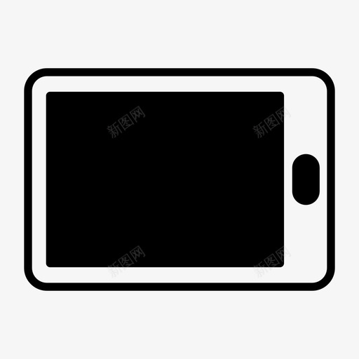 平板电脑设备电子产品图标svg_新图网 https://ixintu.com 半成品 小工 屏幕 工具 平板电脑 手机 电子产品 电脑 设备