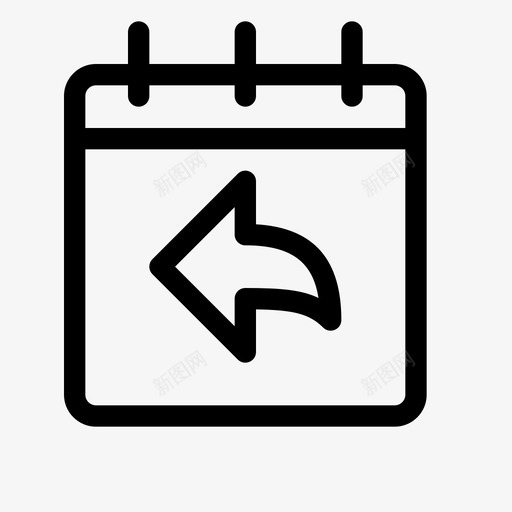 回复邀请日历活动图标svg_新图网 https://ixintu.com 上一个 事件 会议 回复 日历 活动 邀请