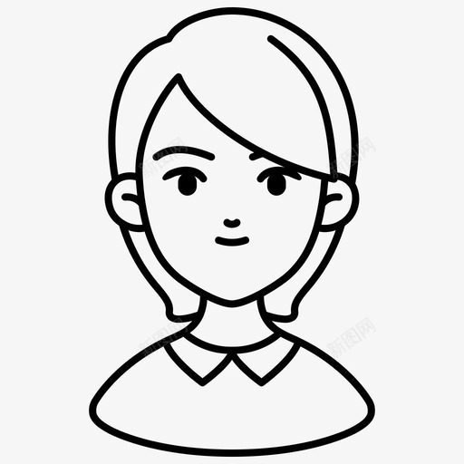 女助理头像事业家庭主妇图标svg_新图网 https://ixintu.com 主妇 事业 人物 助理 头像 家庭 提纲 职业