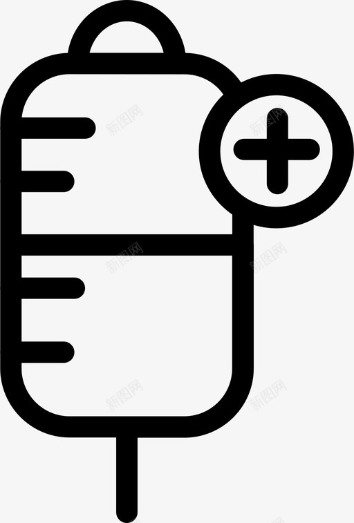 滴注医院静脉注射图标svg_新图网 https://ixintu.com 世界 加上 医疗 医院 滴注 癌症 静脉注射