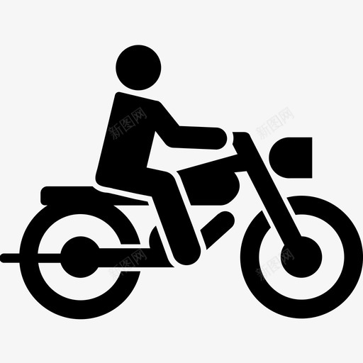 摩托车越野活动极限图标svg_新图网 https://ixintu.com 摩托车 摩托车越野 极限 极限运动实心图标 活动 运动