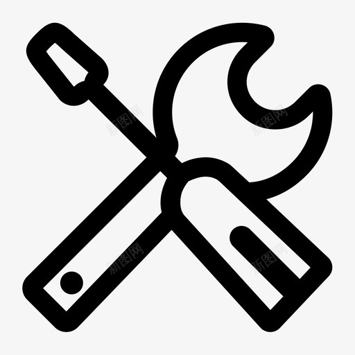 A-分类施工机械及工具_16pxsvg_新图网 https://ixintu.com A-分类施工机械及工具_16px