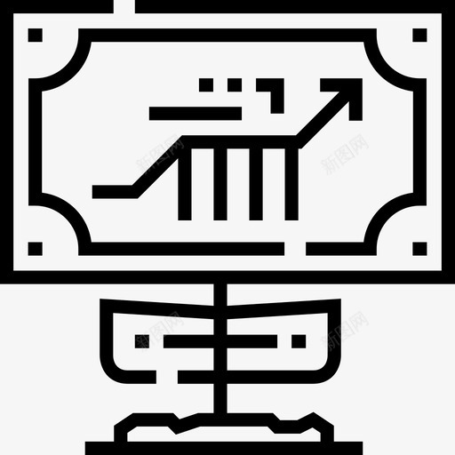 投资投资53线性图标svg_新图网 https://ixintu.com 投资 线性