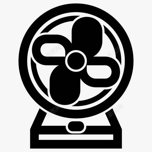 风扇空调工业图标svg_新图网 https://ixintu.com 工业 涡轮机 空调 通风 风扇