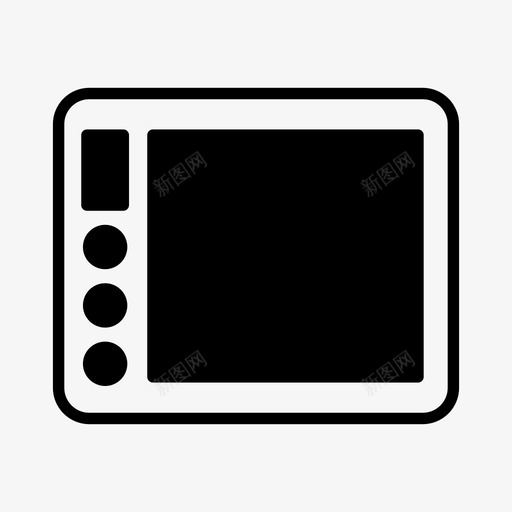 平板电脑设备电子产品图标svg_新图网 https://ixintu.com 小工具 屏幕 平板电脑 电子产品 电脑和手机半成品 设备
