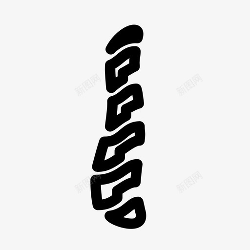 脊柱骨科脊椎图标svg_新图网 https://ixintu.com 人体器官 脊柱 脊椎 骨科