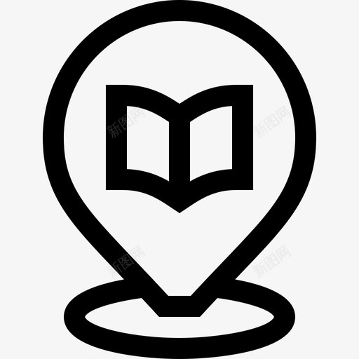 别针大学36直线型图标svg_新图网 https://ixintu.com 别针 大学 直线 线型