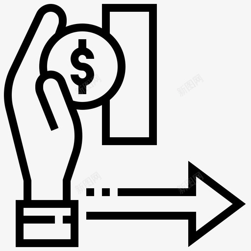 硬币自动售货机图标svg_新图网 https://ixintu.com 硬币 自动售货机