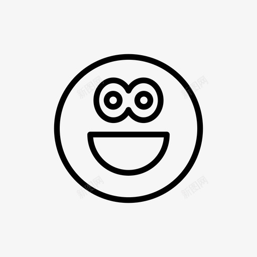 表情脸心情图标svg_新图网 https://ixintu.com 微笑 心情 表情