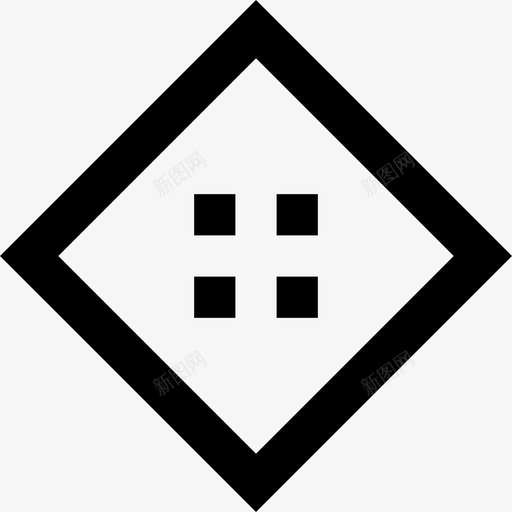 线缝钮扣40图标svg_新图网 https://ixintu.com 线缝 钮扣
