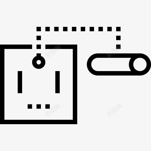 插头domotics27线性图标svg_新图网 https://ixintu.com domotics27 插头 线性