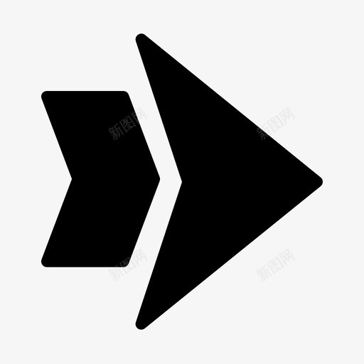 右箭头方向下一个图标svg_新图网 https://ixintu.com 下一个 方向 箭头 集合