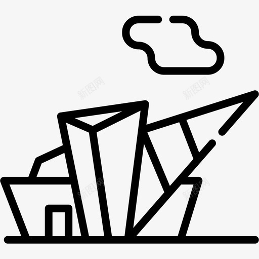 丹佛41号博物馆线性图标svg_新图网 https://ixintu.com 41号 丹佛 博物馆 线性
