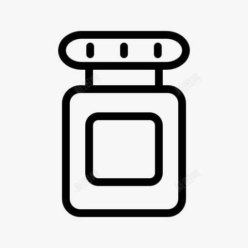 盐配料胡椒图标svg_新图网 https://ixintu.com 厨房用具 盐瓶 系列 胡椒 配料