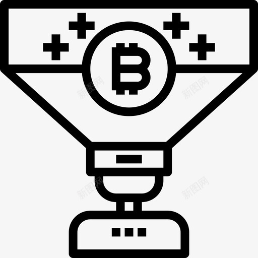 激情加密货币57线性图标svg_新图网 https://ixintu.com 加密货币57 激情 线性