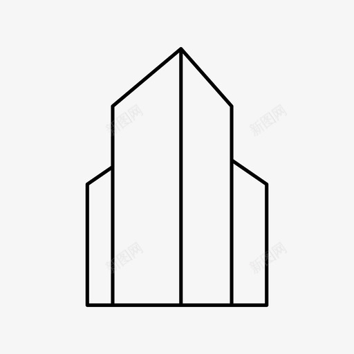 建筑建筑和城市办公室图标svg_新图网 https://ixintu.com 办公室 城镇 建筑 建筑和城市