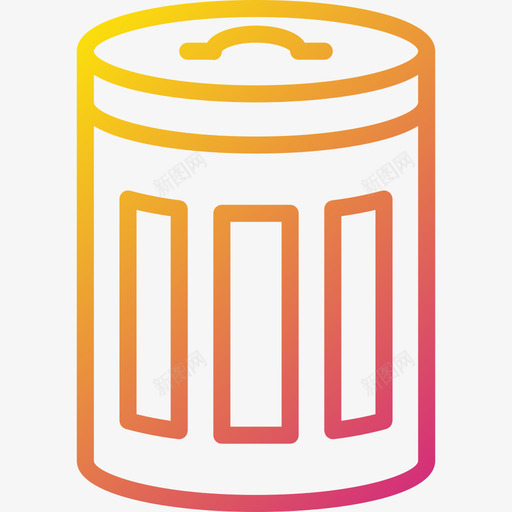 垃圾箱清洁设备5坡度图标svg_新图网 https://ixintu.com 坡度 垃圾箱 清洁设备5
