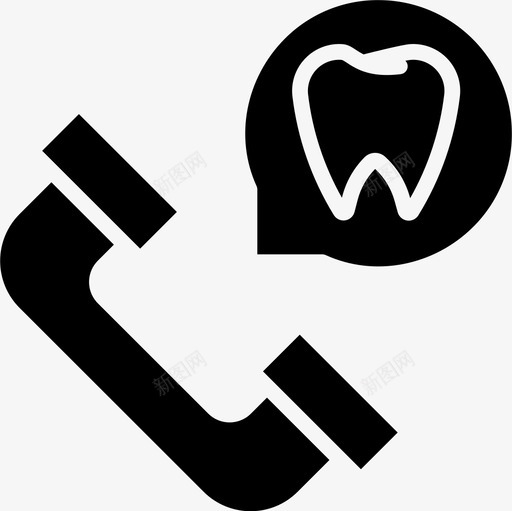 医疗预约牙科16实心图标svg_新图网 https://ixintu.com 医疗 实心 牙科 预约