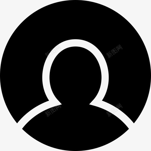 dp头像人物图标svg_新图网 https://ixintu.com dp 个人资料 人物 头像 用户