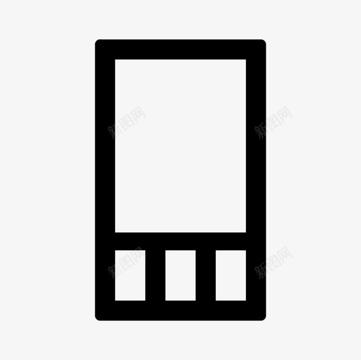 手机小玩意智能手机图标svg_新图网 https://ixintu.com 小玩意 手机 智能