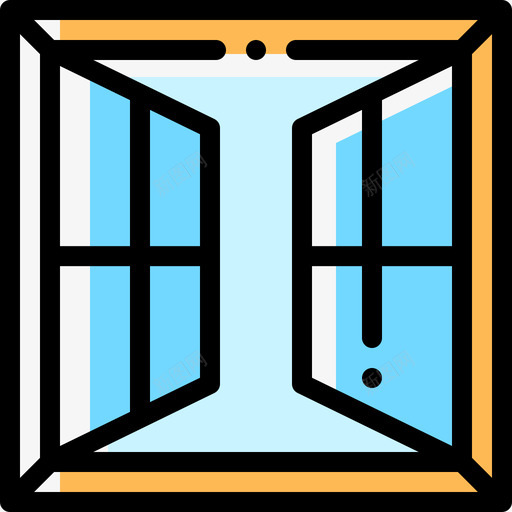 14色视窗domotics图标svg_新图网 https://ixintu.com 14色 domotics 视窗