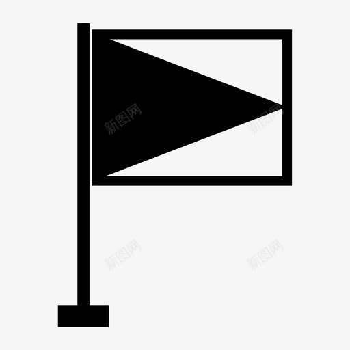 国旗国家终点图标svg_新图网 https://ixintu.com 体育 国家 国旗 比赛 终点 自由
