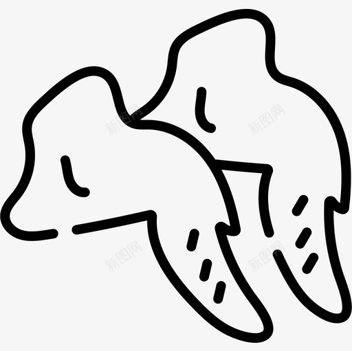 鸡翅屠夫13直系图标svg_新图网 https://ixintu.com 屠夫 直系 鸡翅