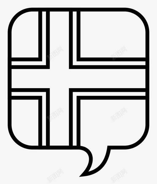 斯瓦尔巴和扬马延群岛对话旗帜图标svg_新图网 https://ixintu.com 世界 世界语 对话 扬马 旗帜 澳博 瓦尔 简化 群岛 语言