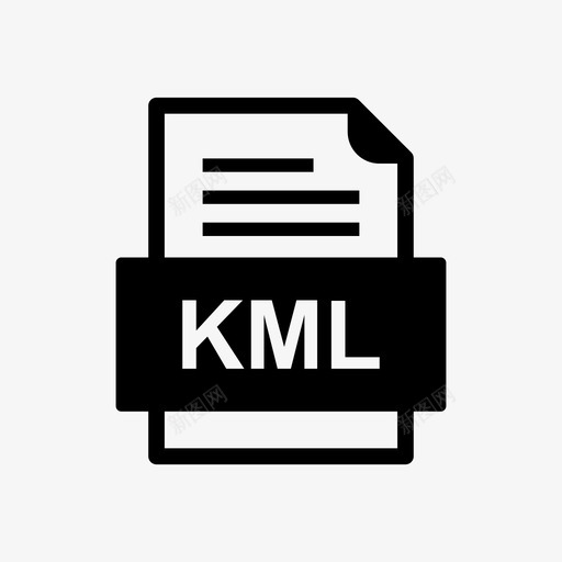 kml文件文档图标文件类型格式svg_新图网 https://ixintu.com 41种文件格式 kml文件文档图标 文件类型 格式