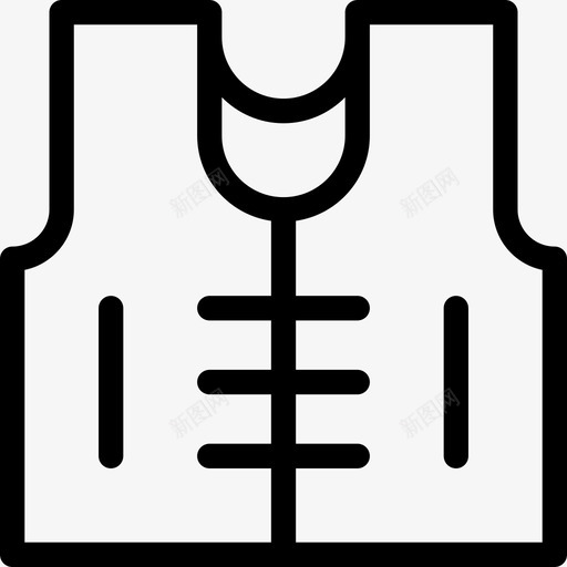 直线运动夹克图标svg_新图网 https://ixintu.com 夹克 直线 运动