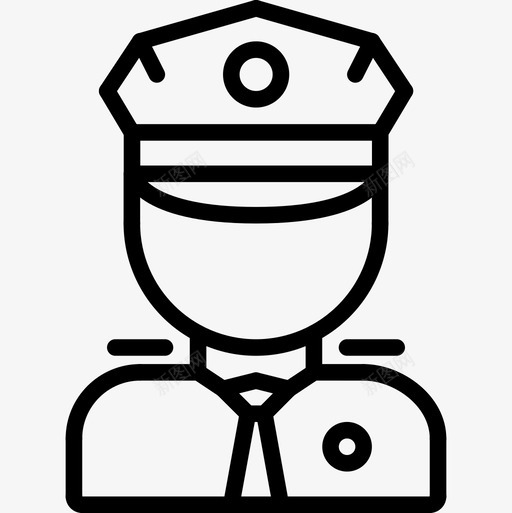 阿凡达27号警察直系人图标svg_新图网 https://ixintu.com 27号警察 直系人 阿凡达