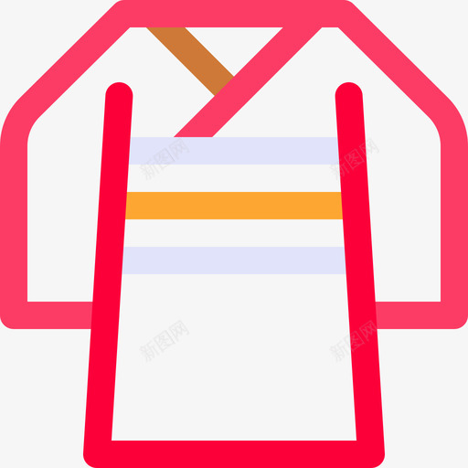 和服服装派对19直系图标svg_新图网 https://ixintu.com 和服 服装派对19 直系