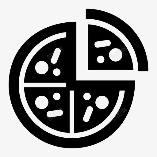 披萨奶酪美味图标svg_新图网 https://ixintu.com 奶酪 小吃 披萨 晚餐 美味 食物