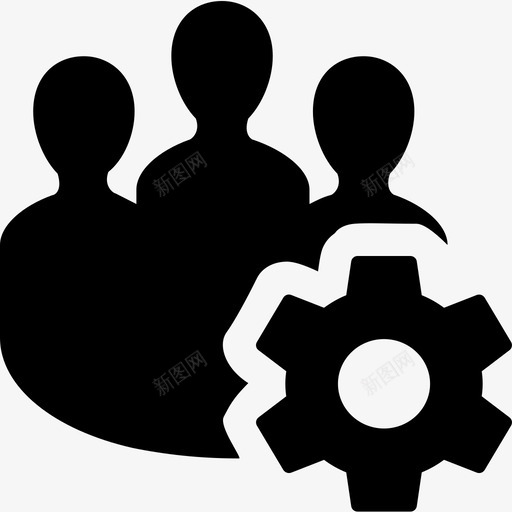 部门与人员管理svg_新图网 https://ixintu.com 部门与人员管理