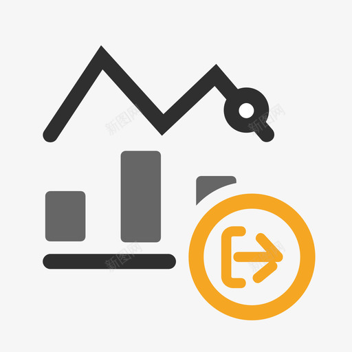 004回落卖出iconsvg_新图网 https://ixintu.com 004回落卖出icon