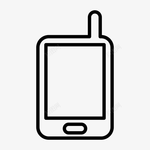 手机电子小工具图标svg_新图网 https://ixintu.com 小工具 手机 电子 电脑和电话线