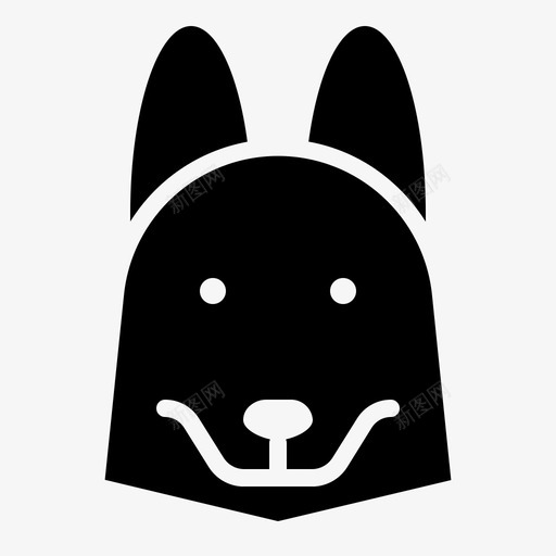 哈士奇狗动物动物群图标svg_新图网 https://ixintu.com 动物 动物园 动物群 哈士奇 字形 宠物 手绘哈士奇