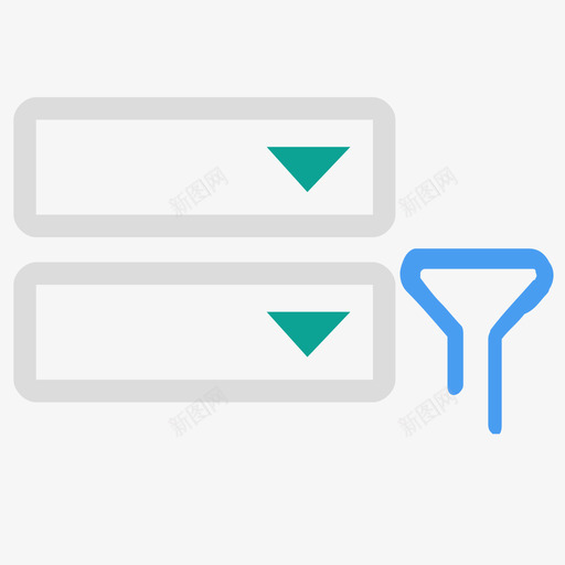 下拉列表筛选器svg_新图网 https://ixintu.com 下拉列表筛选器