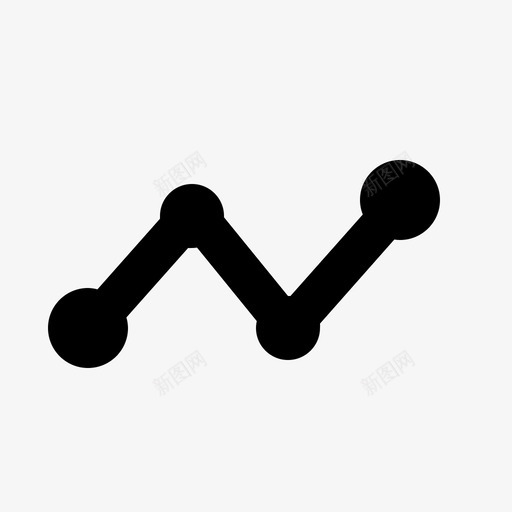 网络连接粒子图标svg_新图网 https://ixintu.com 商业收藏 对称 社交网络 粒子 网络 连接
