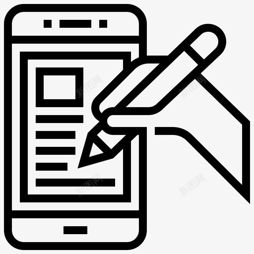 备注内容版权图标svg_新图网 https://ixintu.com 内容 写入 备注 应用程序 手机 智能 版权