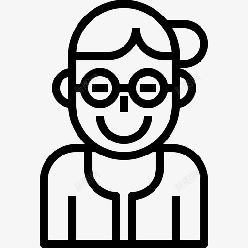 化身人物和化身直系图标svg_新图网 https://ixintu.com 人物 化身 直系