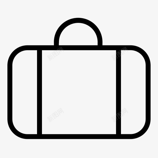 包箱子假日图标svg_新图网 https://ixintu.com 假日 手提箱 提纲 旅行 箱子