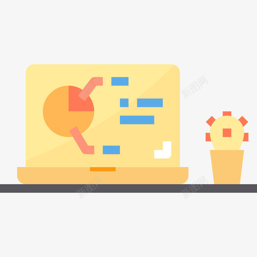 工作区办公工具2平面图标svg_新图网 https://ixintu.com 办公 工作区 工具 平面
